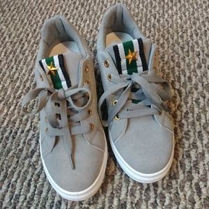 Gray Star sneakers NEVER WORN*BRAND NEW*